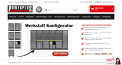 Desktop Screenshot of powerplustools.de